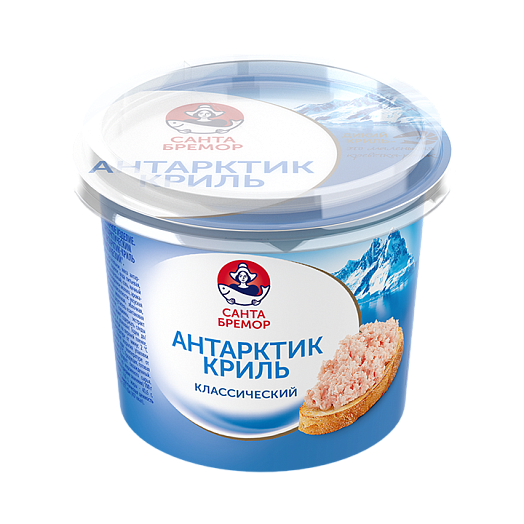 Паста САНТА БРЕМОР Антарктик-криль классическая 150гр